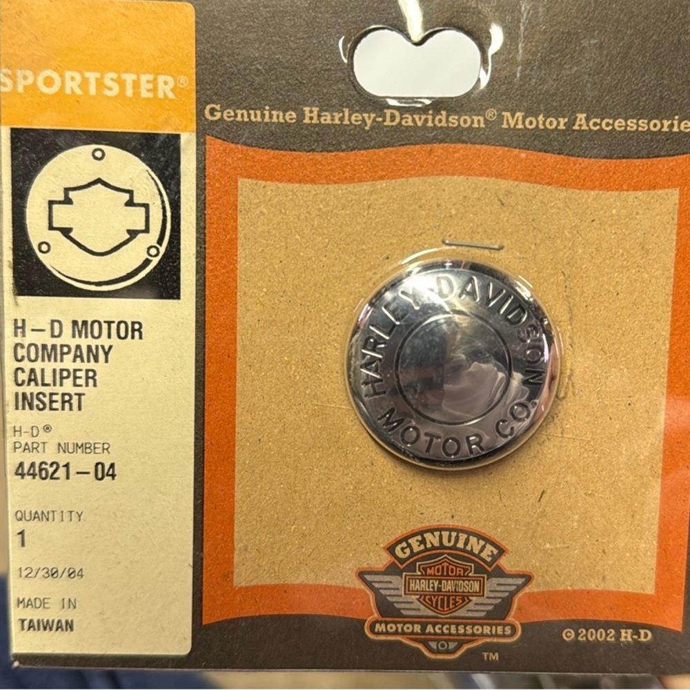 Harley Davidson Caliper Insert